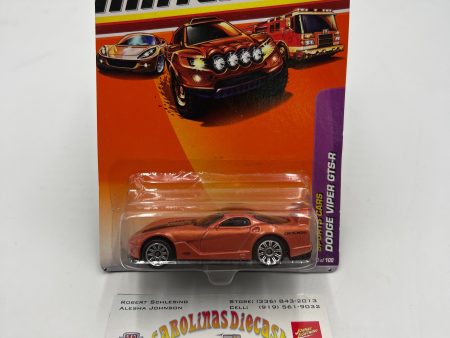 Matchbox #10 2010 Sports Cars Dodge Viper GTS-R Orange 59G Online Sale