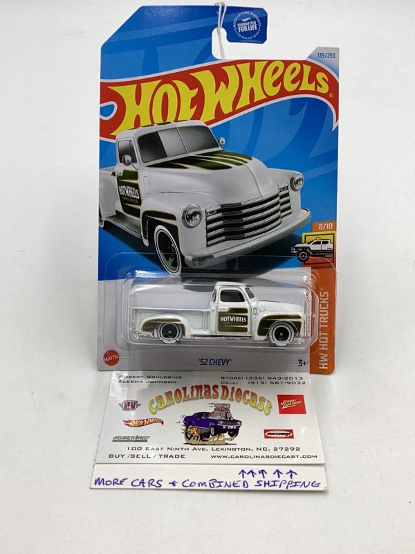 2024 Hot Wheels Hot Trucks #139 52 Chevy 11i For Discount