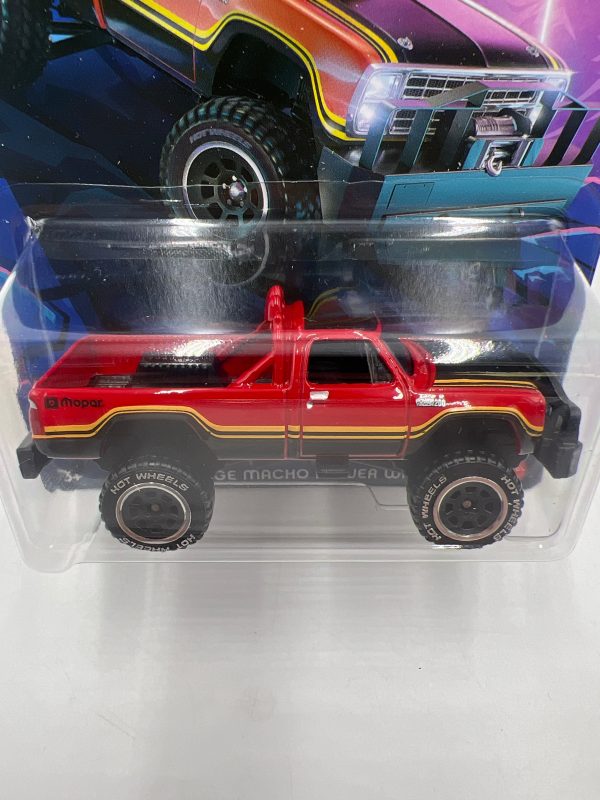 2024 Hot Wheels Tubular Trucks 1 5 1980 Dodge Macho Power Wagon 160E Online