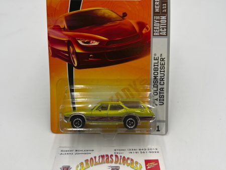 2009 Matchbox  #1 Heritage Classics 71 Oldsmobile Vista Cruiser Green 50I Hot on Sale