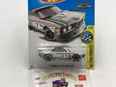 2017 Hot wheels Zamac 001 73 BMW 3.0 CSL Race Car 146D For Sale