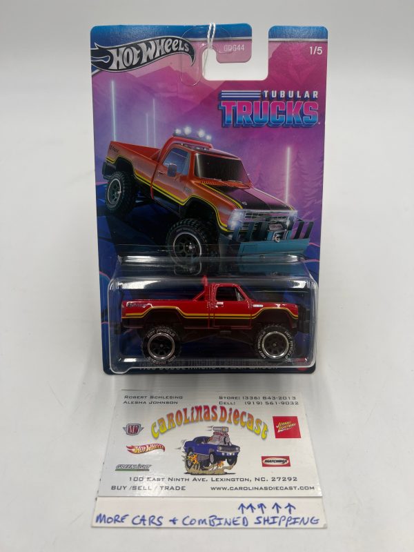 2024 Hot Wheels Tubular Trucks 1 5 1980 Dodge Macho Power Wagon 160E Online