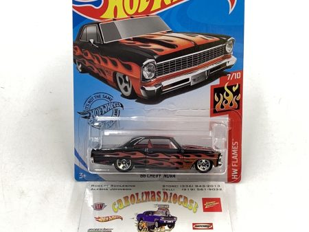 2019 Hot wheels #143 66 Chevy Nova 13H Online Hot Sale