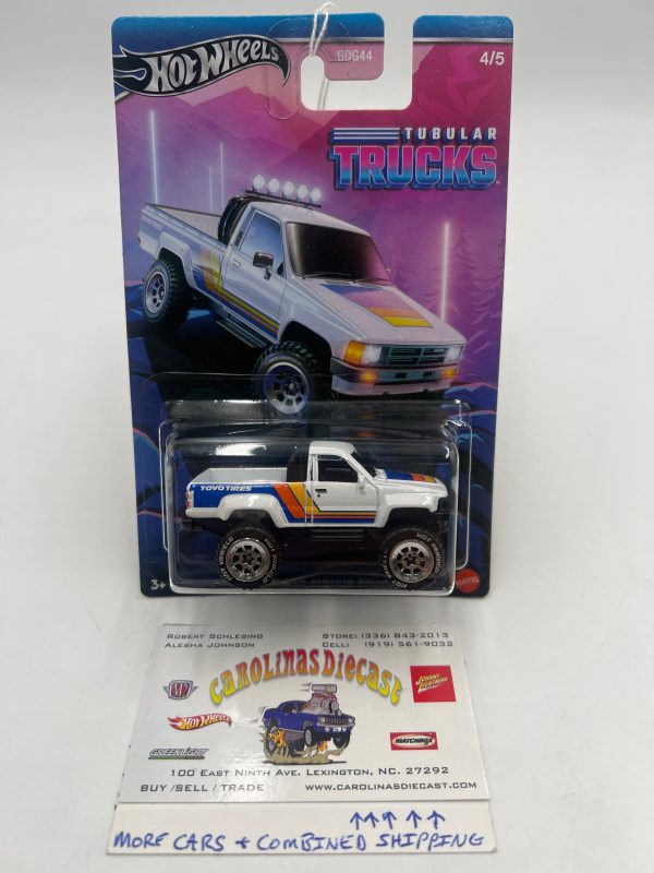 2024 Hot Wheels Tubular Trucks 4 5 1987 Toyota Pickup Truck 160G For Discount