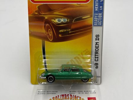 Matchbox #1 Heritage Classics 68 Citroen DS Green 68F Online Sale