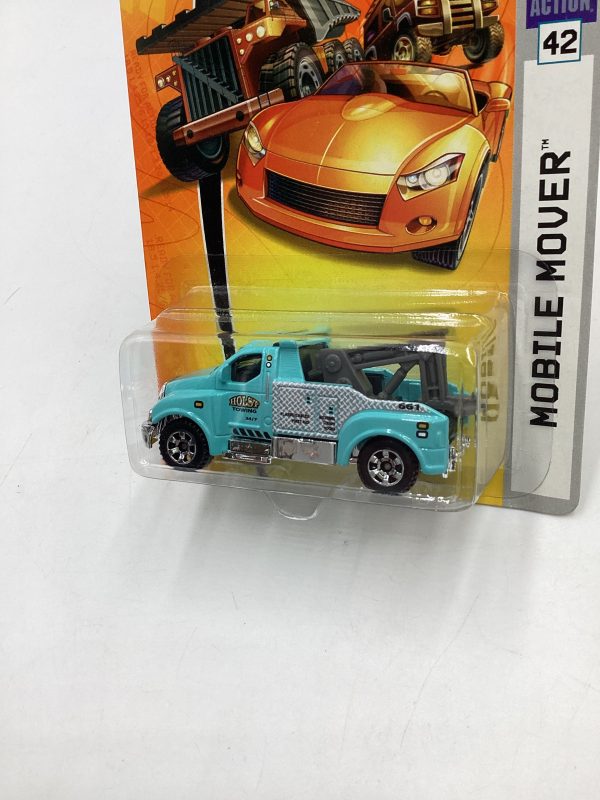 Matchbox #43 MBX Metal Mobile Mover Light Blue 207E For Sale