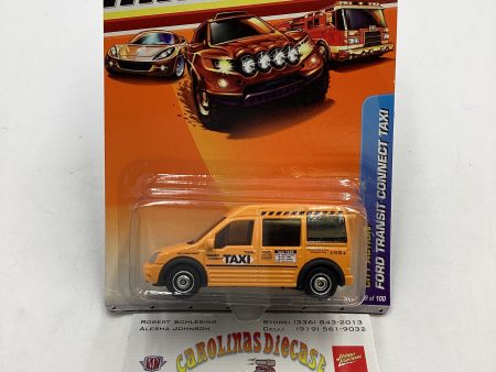 Matchbox #59 2010 City Action Ford Transit Connect Taxi 32G For Discount