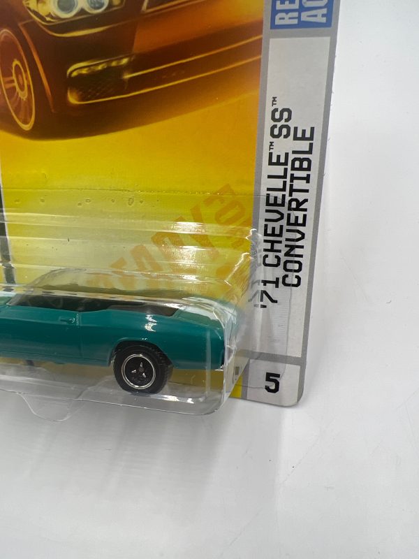 Matchbox #5 Heritage Classics 71 Chevelle SS Convertible Teal 17G Online