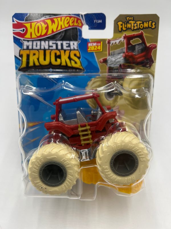 2024 Hot Wheels Monster Trucks The Flintstones 134H Hot on Sale