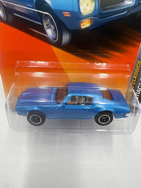 Matchbox #15 2011 Heritage Classics Pontiac Firebird Formula Blue 37G Online now