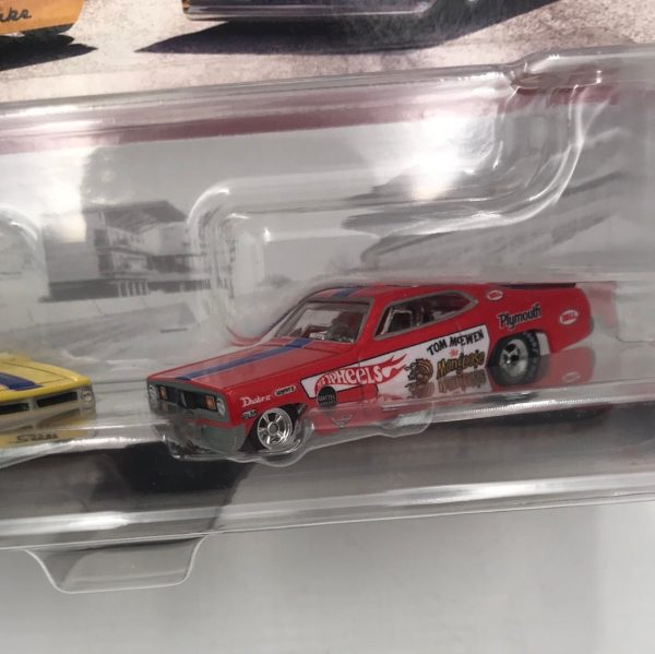 Hot wheels car culture team 2 pack target exclusive 72 Plymouth Cuda FC Plymouth Duster FC 281E Online Hot Sale