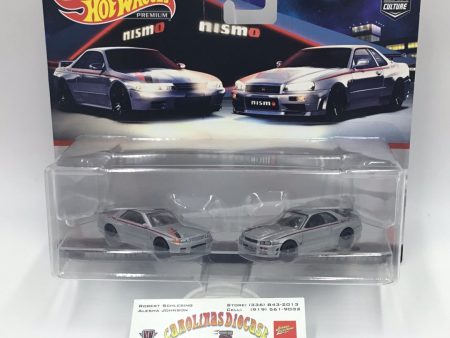 Hot wheels car culture team 2 pack target exclusive Nissan Skyline GT-R BNR32 BNR34 Discount