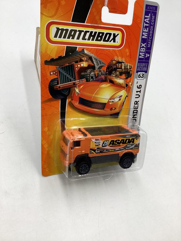 Matchbox #63 MBX Metal Desert Thunder V16 207D Online Sale