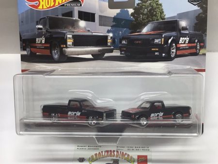 Hot wheels car culture team 2 pack target exclusive Borla 83 Chevy Silverado 91 GMC Syclone Online Sale