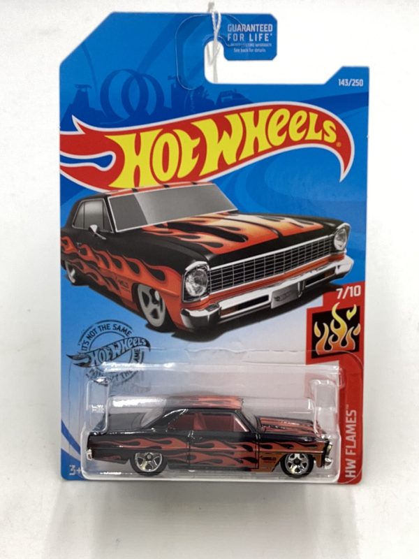 2019 Hot wheels #143 66 Chevy Nova 13H Online Hot Sale