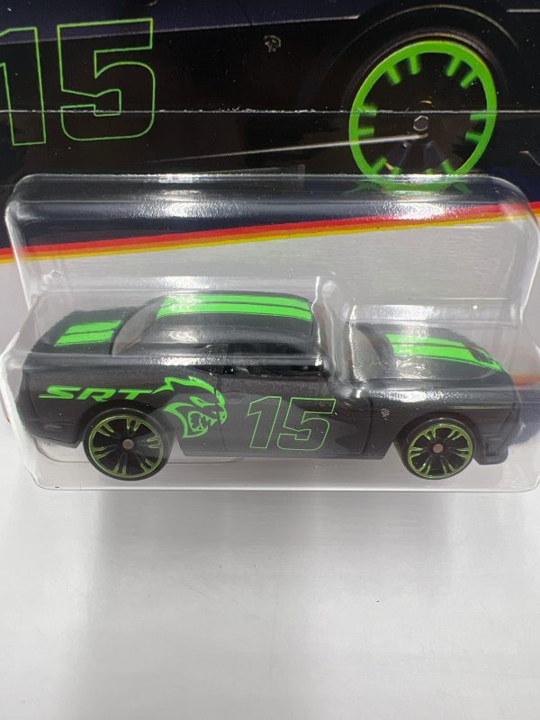 2024 Hot Wheels Neon Speeders 6 8 15 Dodge Challenger SRT Hellcat 160Q Hot on Sale