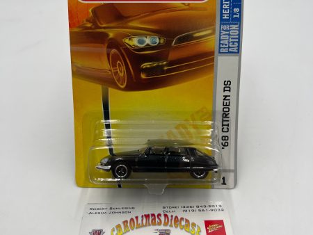 Matchbox #1 68F Heritage Classics 68 Citroen DS Black 68F Hot on Sale