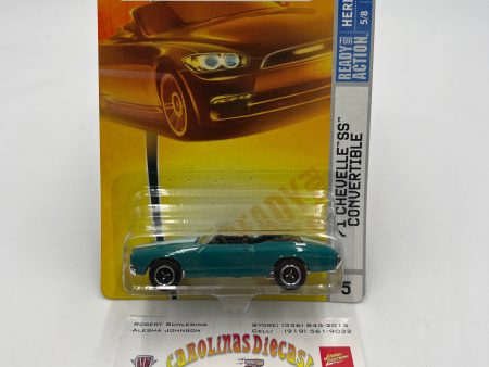 Matchbox #5 Heritage Classics 71 Chevelle SS Convertible Teal 17G Online