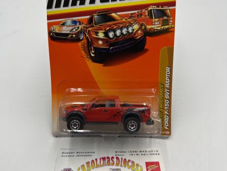 Matchbox #85 Desert Endurance Ford F150 SVT Raptor Red 30E on Sale