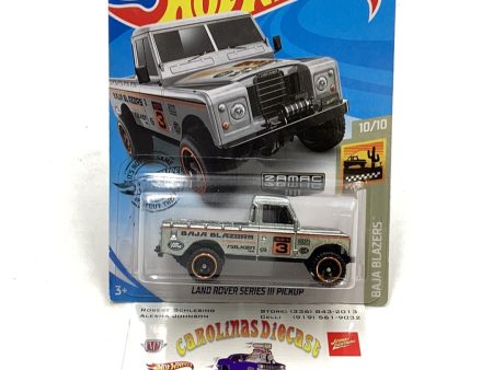 2020 Hot wheels Zamac 003 Land Rover Series III Pickup #3 148C on Sale