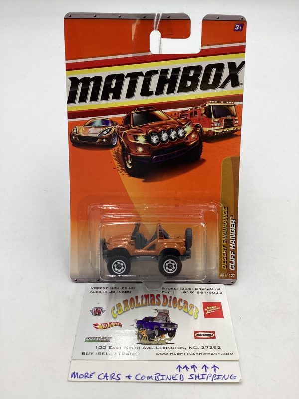 Matchbox #86 Desert Endurance Cliff Hanger 207G Online Sale