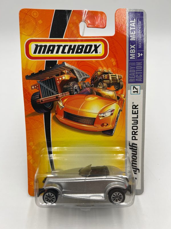 Matchbox #17 MBX Metal Plymouth Prowler Silver  208F Discount