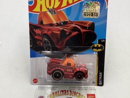 2023 Hot Wheels Super Treasure hunt 1 1250 Classic TV Series Batmobile Factory Sealed with Protector Online