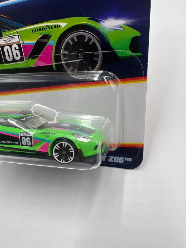 2024 Hot Wheels Neon Speeders 7 8 Corvette C7 Z06 160O For Cheap