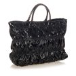 Prada Vernice Gaufre Tote Bag 26260 For Cheap