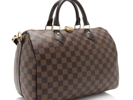 Louis Vuitton Damier Ebene Speedy Bandouliere 30 Satchel (YhWbDR) Online Hot Sale