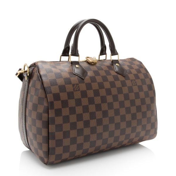 Louis Vuitton Damier Ebene Speedy Bandouliere 30 Satchel (YhWbDR) Online Hot Sale