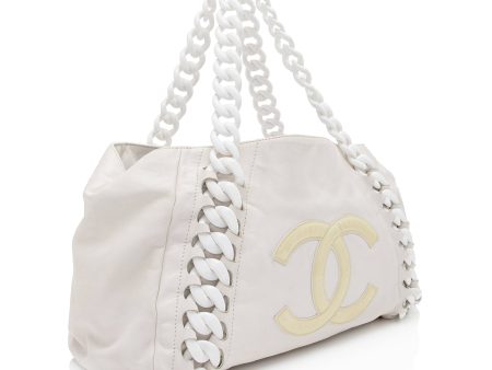 Chanel Calfskin Modern Chain CC Large Tote (ovDAqu) Cheap