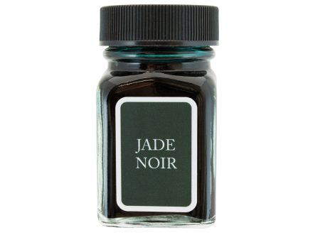 Monteverde Jade Noir Ink Bottle, Green - 30ml For Sale