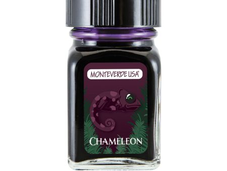 Monteverde Jungle Chameleon Ink Bottle, Burgundy - 30ml Online