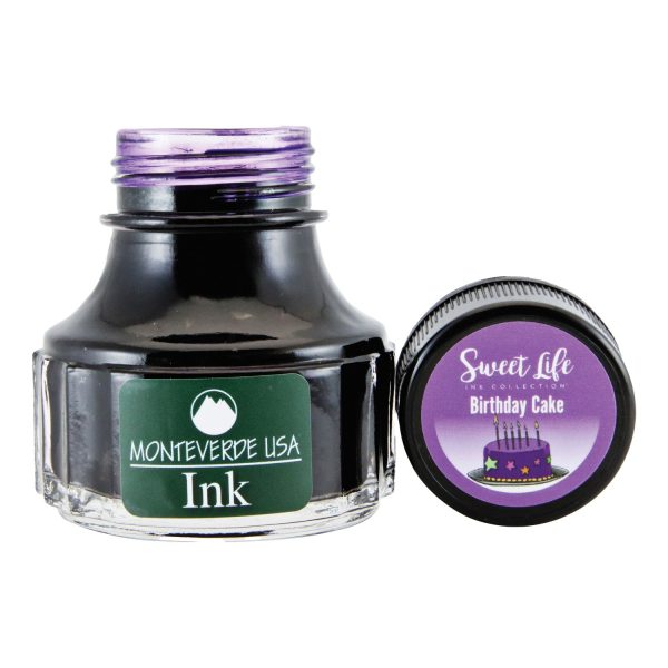 Monteverede Sweet Life Birthday Cake Ink Bottle, Purple - 90ml Cheap