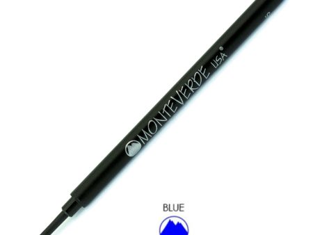 Monteverde Roller Ball Pen Refill - Broad - Blue - Pack of 2 on Sale