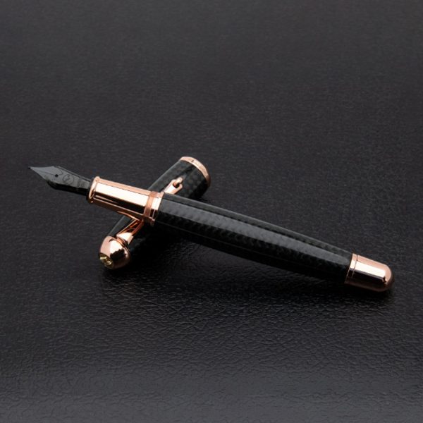 Monteverde Super Mega Carbon Fibre Fountain Pen - Black RGT Supply