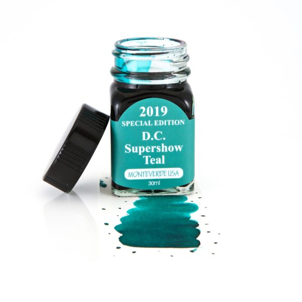 Monteverde 2019 D.C. Supershow Teal Special Edition Ink Bottle - 30ml Discount