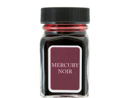 Monteverde Mercury Noir Ink Bottle, Red - 30ml Supply