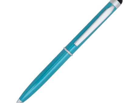 Monteverde Poquito Stylus Ball Pen - Maui Blue CT Discount