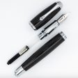 Monteverde Super Mega Carbon Fibre Fountain Pen - Black CT Supply