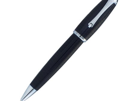 Monteverde Super Mega Carbon Fibre Ball Pen - Black CT For Cheap