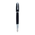 Monteverde Super Mega Carbon Fibre Fountain Pen - Black CT Supply