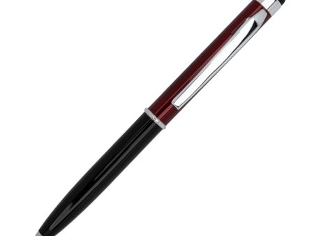 Monteverde Poquito Stylus Ball Pen - Red & Black CT Fashion